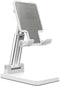 Leavnea Cell Phone Stand,Adjustable Angle Height Phone Honder for Desk,Fully Foldable Portable Phone