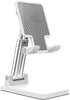 Leavnea Cell Phone Stand,Adjustable Angle Height Phone Honder for Desk,Fully Foldable Portable Phone