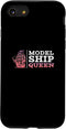 iPhone SE (2020) / 7 / 8 Funny Model Ship Queen for Ship Model Building Ship Modelers Case