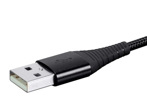 Monoprice AtlasFlex Series 6ft USB 2.0 Micro B to Type A Charge & Sync Cable - Durable, Nylon-Braid, Kevlar-Reinforced,