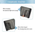 MH-25 Battery Charger, Fast Charging for Nikon EN-EL15 Battery, Compatible with D850, D800, D810 Cameras