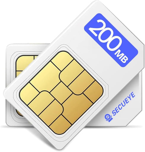SECUEYE 4G/5G LTE SIM Card - Data Only - Prepaid No Contract USA