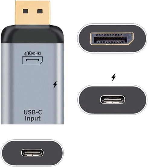 chenyang USB C to Displayport Converter with Charging Port (Displayport Must Connect to Monitor, Not Host)