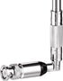 BINGFU 20-1300MHz 8 Police Scanner Antenna Section Telescopic BNC Male Compatible with Uniden Bearcat Whistler Radio