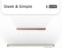 Stick-On Phone Wallet for Back of iPhone or Android Case | 6 Sleeve Credit Card Holder - Pocket for Cards, Money & ID -