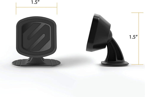 Scosche MMD-XCES0 MagicMount Select Magnetic Phone Holder, GPS Dash Mount, 360 Degree Adjustable Head, Black