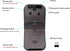 WFB Bluetooth Wireless Mouse for Laptop, Foldable Arc 180° Rotating Silent Click Portable Curved Computer Mice for
