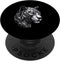 Monochromatic Steampunk Mechanical Panther Robot PopSockets Standard PopGrip