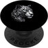 Monochromatic Steampunk Mechanical Panther Robot PopSockets Standard PopGrip