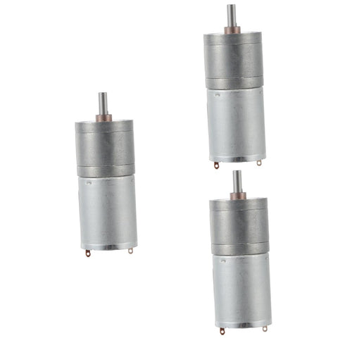 TEHAUX 3pcs High Torque Gear Motor for Automotive Applications Motor Gears for