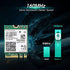 TelDaykemei Wi-Fi 6E AX210 Bluetooth 5.2 Desktop Kit, M.2 2230 Key E Wireless Adapter with Gigabit Network Card