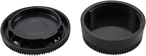 Rear Lens Back Cap and Front Cover Cap Set for Nikon DSLR Cameras (A)