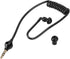 Lightweight Monaural 3.5mm Stereo Headset, Anti-Radiation with Flexible Air Tube for Comfort.
