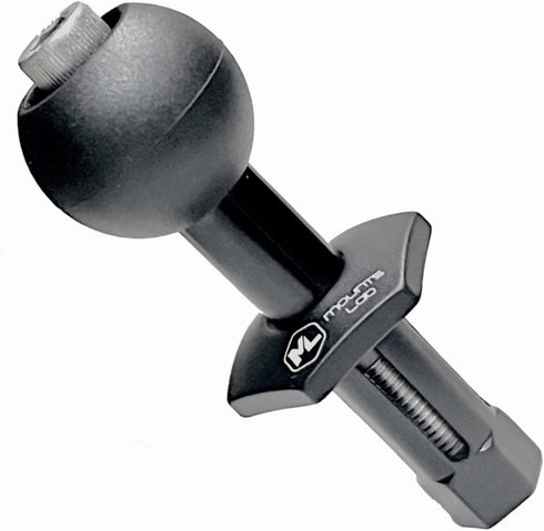 MotoMount Ninja for Kawasaki Ninja, 12mm Hexagon Hole Mount with 1inch Ball, Compatible with Phone/Camera/GPS