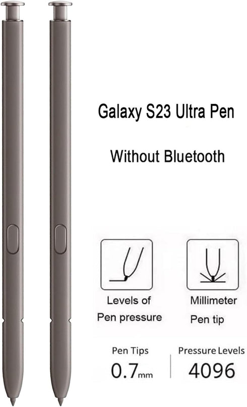 2 Pcs Galaxy S24 Ultra Pen Replacement for Samsung Galaxy S24 Ultra 5G Touch Stylus Pen, Galaxy S24 S Pen (Violet)