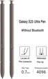 2 Pcs Galaxy S24 Ultra Pen Replacement for Samsung Galaxy S24 Ultra 5G Touch Stylus Pen, Galaxy S24 S Pen (Violet)