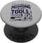 Woodworking Woodworker Dad PopSockets Standard PopGrip It's Not Hoarding If It's Tools