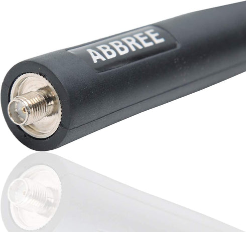 ABBREE SMA-Female Dual Band 144/430Mhz Foldable 72CM/28.3 Inch Tactical Antenna for Baofeng UV-5R, BF-F8HP