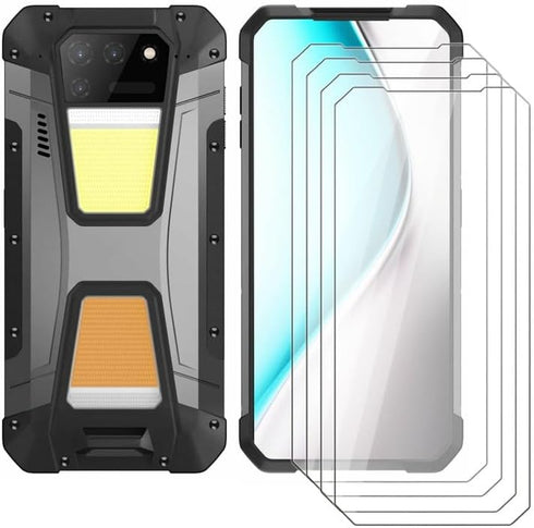 Screen Protector for Unihertz 8849 Tank 3 (6.79")(4 Pack), 9H Hardness Tempered Glass HD Anti-Scratch Film for Unihertz