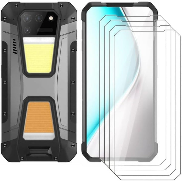 Screen Protector for Unihertz 8849 Tank 3 (6.79")(4 Pack), 9H Hardness Tempered Glass HD Anti-Scratch Film for Unihertz