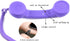 Retro 3.5mm Telephone Handset Cell Phone Receiver Mic for iPhone, iPad, Mobile Phones, Smartphone (Purple)