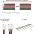 XH 2.54mm Connectors Socket Pin Header and Ribbon Cables Kit Compatible with JST-XH Connector