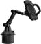 Car Cup Holder Phone Mount, 360° Rotatable Adjustable Gooseneck Cell Phone Cradle Mount for All Vehicles and Smartphones