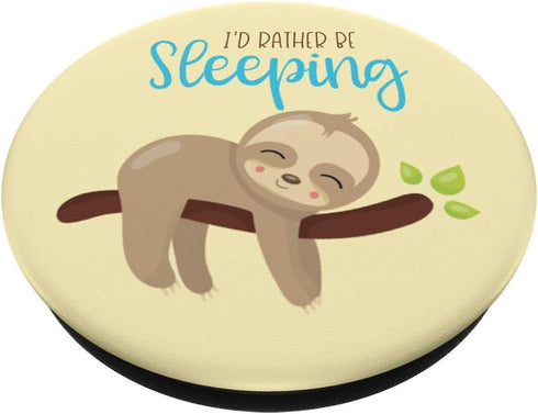 Sloth Lover Sleep Sleeping Love Sloths Cute Girls Gift PopSockets Swappable PopGrip