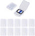 SteelFever Clear Plastic Memory Card Case Compatible with SD SDHC SDXC Micro SD