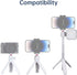 DMIDITIR 360 6.3-12.2 Inch Portable Camera Tripod, Phone Tripod with Ball Head Mount with Phone Holder, Adjustable