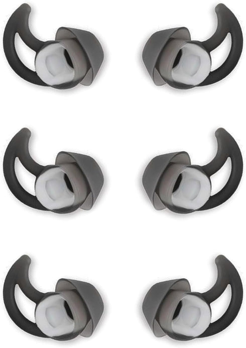 Small Earbud Tips, Silicone Replacement Tips Compatible with Bose QC20/QC20i/SoundSport (3 Pairs)