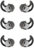 Small Earbud Tips, Silicone Replacement Tips Compatible with Bose QC20/QC20i/SoundSport (3 Pairs)