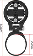 Bike Stem Computer Mount, Adjustable Out Front Mount for Garmin Edge 25 130 200 500 510 520 800 810 820 1000 1030