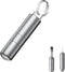 SAMIQU SIM Card Removal Tool with Cleaning Brush 2-in-1 EDC Keychain Tool for