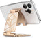 i-Blason Adjustable Foldable Portable Aluminium Phone Stand Desk Dock for Smartphones (Gold)