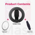Mass 2.0 Limber Grip Magnetic Phone Stand, Vertical & Horizontal Holder, Ergonomic Comfortable Grip, Slim Titanium