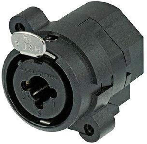 Neutrik NCJ9FI-S Combo Connector, XLR 1/4" Stereo Jack Switching