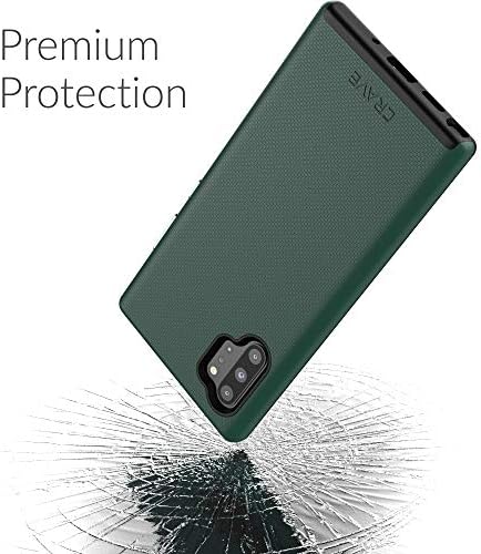 Crave Note 10+ Case - Forest Green - Dual Guard Protection Series Case for Samsung Galaxy Note 10 Plus