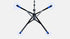 Fugetek 62" Professional Selfie Stick Tripod, Stable 4 Leg Design, Bluetooth Remote, Lightweight, Compatible with