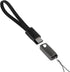 BoxWave USB Type-C Cable Compatible with NUU Mobile G3 - Keychain Charger, Jet Black 8 in USB Type-C to Type-A