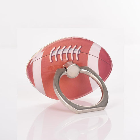 4 Pack Cute Phone Ring Holder - JCSMARTEC Basketball Football Tennis Baseball Shaped 360 Rotation Finger Ring Stand