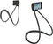 Universal Mobile Phone Stand, Lazy Cell Phone Holder & Neck Tablet Mount Holder, Flexible Bracket (Black)
