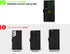 Snakehive Black Genuine Leather Wallet Case for Samsung Galaxy S23 Ultra with Card Holder and Stand
