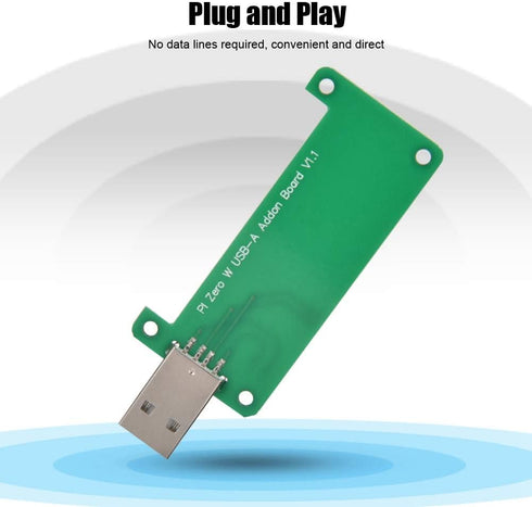 USB Dongle Expansion Board for Zero 1.3/Zero W, Plug and Play Adapter for Developers, Cybersecurity Projects