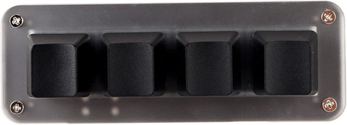VBESTLIFE Customized Knobs Red Switch Macro Keyboard Plug and Play USB Keypad, Improve Work Efficiency (4 Keys)
