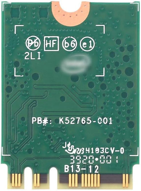 Wi-Fi 6E AX210NGW Wireless WiFi Card, BT5.2 M.2 2230 Tri-Band Expands WiFi to 6GHz for PC Laptops