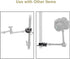 KAGYOKU 2 Pack 1/4 3/8 Super Clamp - with and Thread Crab Clamps for DSLR Rig Camera Monitor LED Light Microphones
