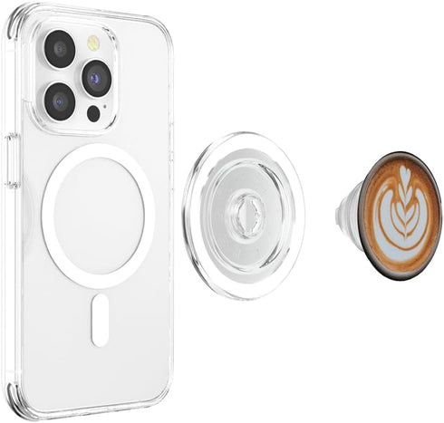 Caffeine Bean Drink Gifts 2.0 Coffee Espresso Theme Art PopSockets PopGrip for MagSafe