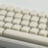 Tsungup PBT Keycaps - White Jade Keycaps, 142 Keys Crystal Jelly Translucent Custom Keycaps, SA Profile Shine Through