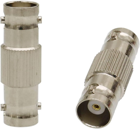 Zkarabc BNC Female to Female Coupler, Pure Brass SDI Barrel Connector Adapter with
